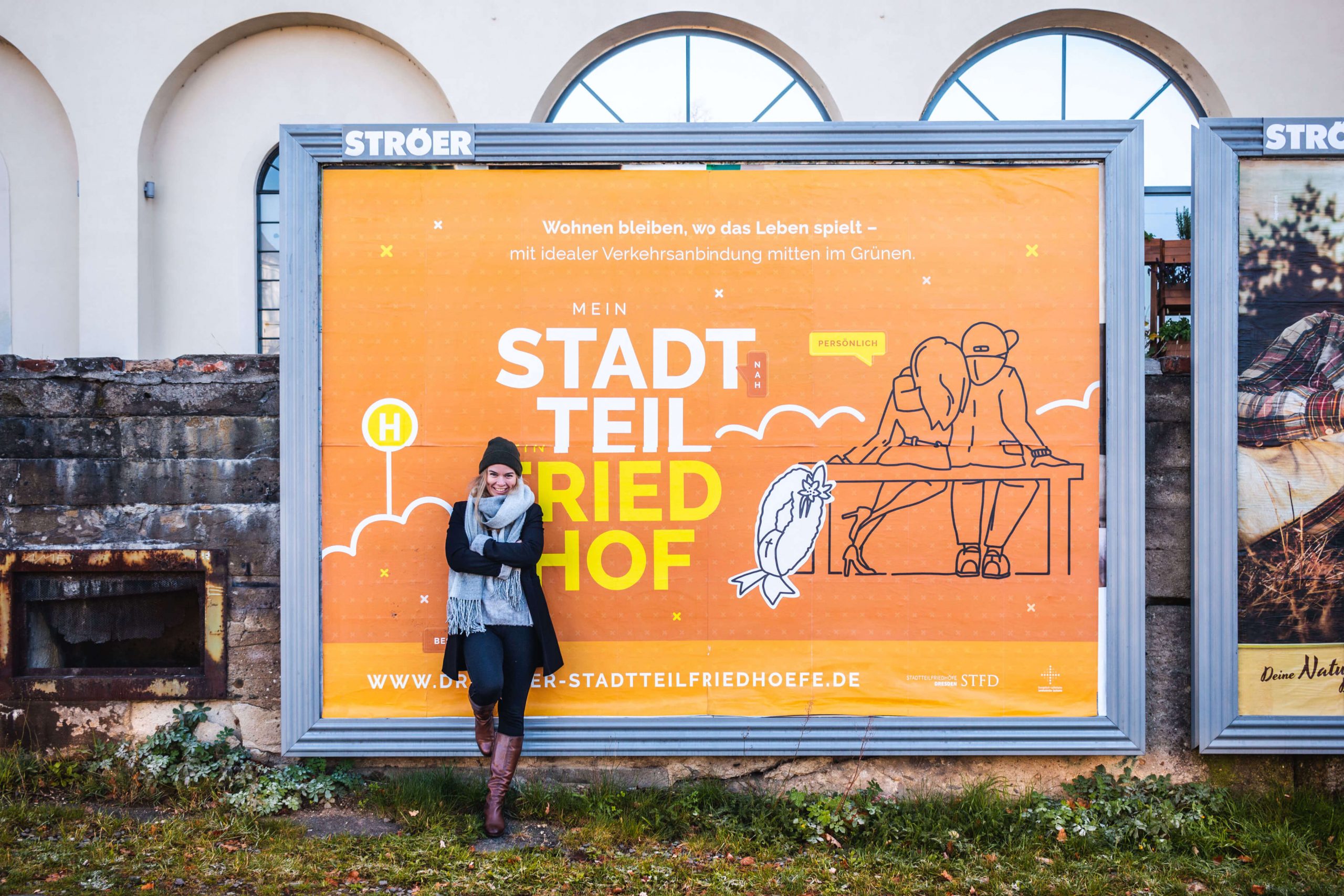 Werbekampagne „Stadtteilfriedhöfe Dresden“