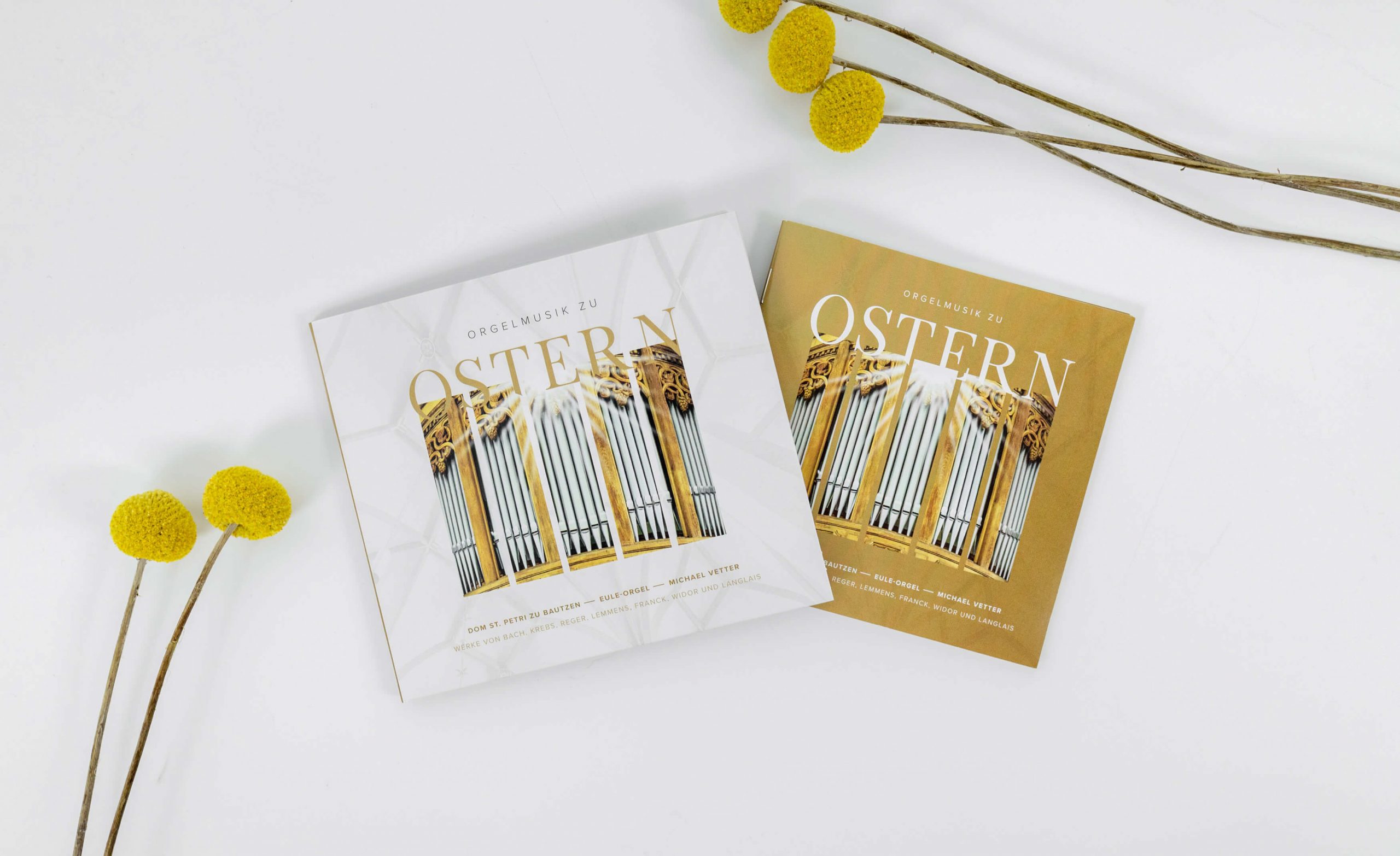 CD-Gestaltung — Eule Orgel im Dom St. Petri Bautzen
