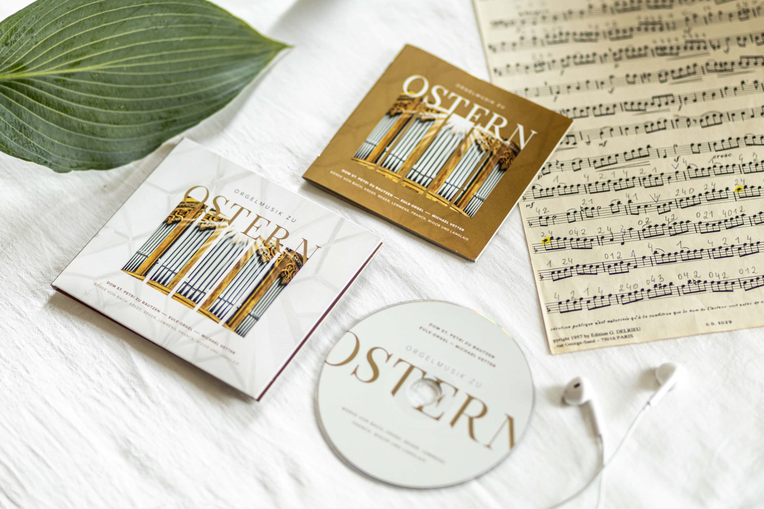 CD-Gestaltung — Eule Orgel im Dom St. Petri Bautzen